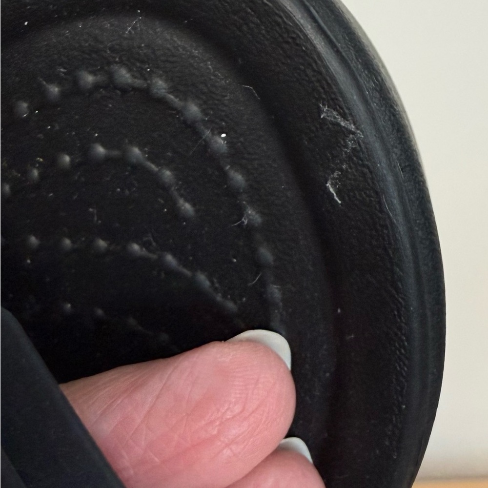 CROCS Brooklyn Low Wedge Women's Black Slide Sandals, size 6 - Picture 5 of 5